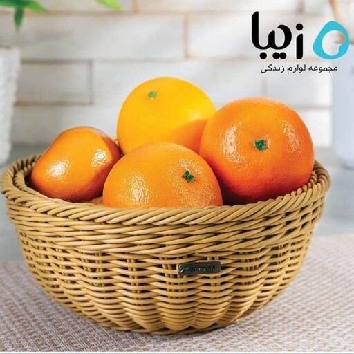 سبد بافت میوه و نان و پذیرایی مدل سایه برند زیباسازان